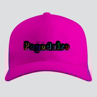 Nome do produto Boné Americano com Tela - Sim Sou Pagodeiro