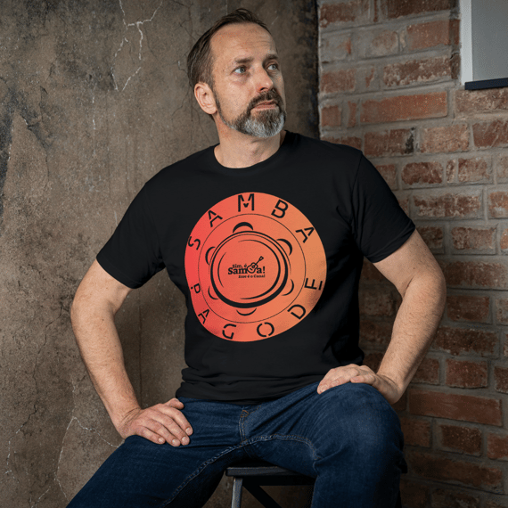 Camiseta Masculina Clássica - Samba e Pagode