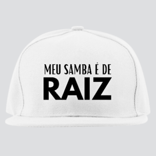 Nome do produto Boné Meu Samba é de Raiz