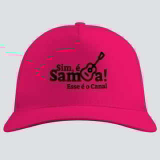 Nome do produto Boné Quality Sim, é Samba! - Esse é o Canal