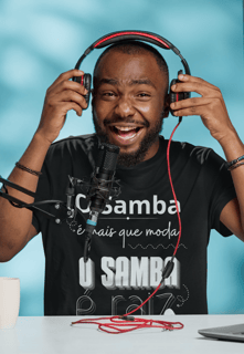 Nome do produto Camiseta Masculina Quality - O Samba é Mais que Moda O Samba é Raiz
