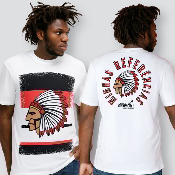 Camiseta Clássica Masculina - Minhas Referências