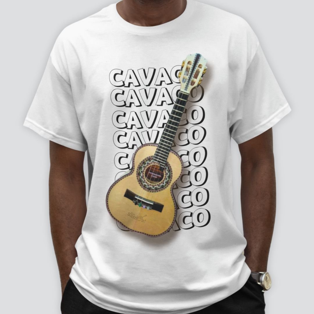 Nome do produto: Camiseta Quality Masculina - Cavaquinho