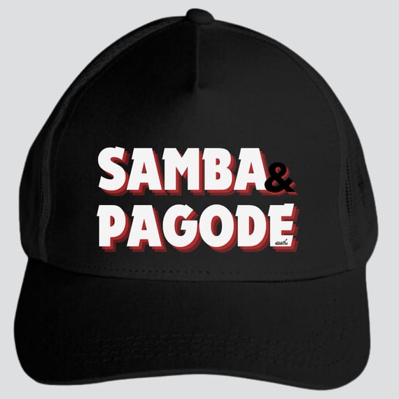 Boné Americano com Tela - Samba e Pagode
