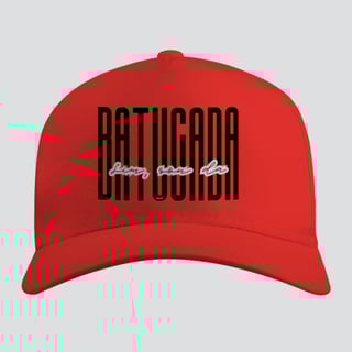 Nome do produto Boné Americano com Tela - Sim Sou da Batucada