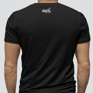 Nome do produto Camiseta Clássica Masculina - Sem Sambar a Vida é Triste