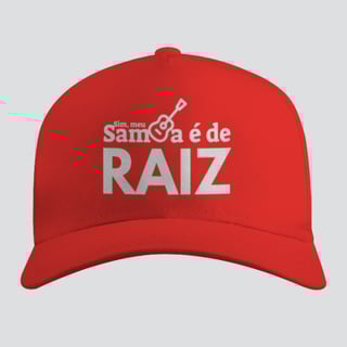 Nome do produto Boné Americano Com Tela - Sim Meu Samba é de Raiz