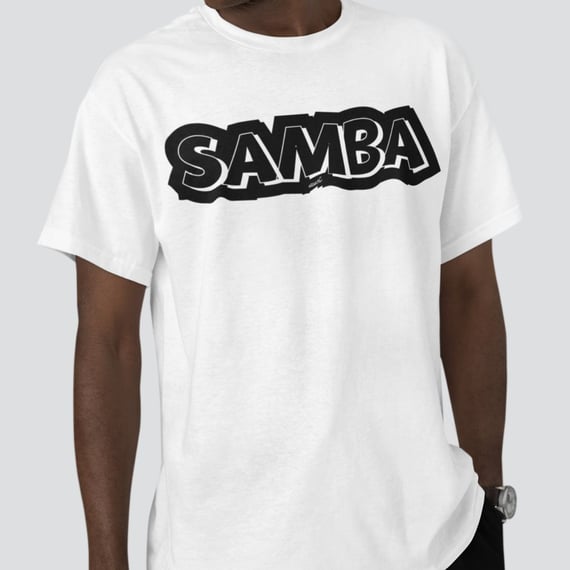 Camiseta Quality Masculina - Estampa Samba