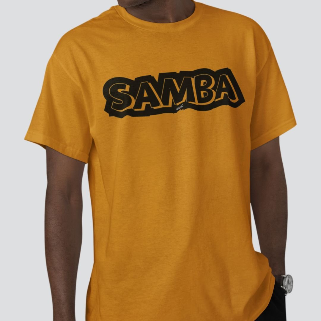 Nome do produto: Camiseta Quality Masculina - Estampa Samba
