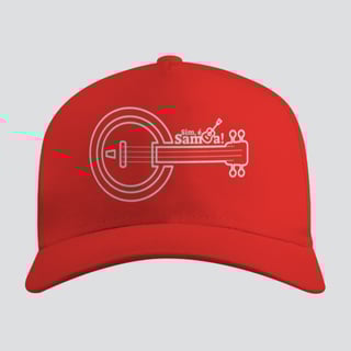 Nome do produto Boné Americano com Tela - Banjo Sim é Samba