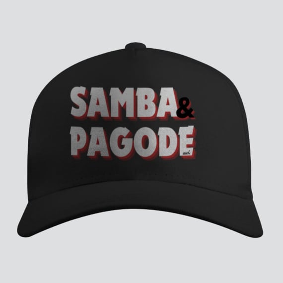 Boné Americano com Tela - Samba e Pagode