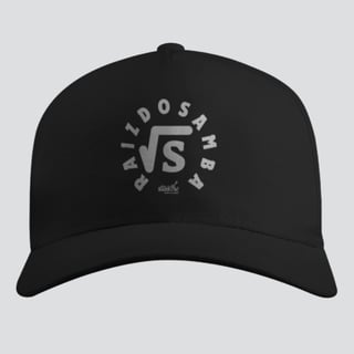 Boné Americano com Tela - Raiz do Samba Sim é Samba