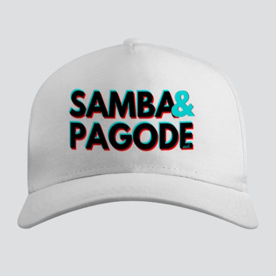 Boné Americano com Tela - Samba e Pagode