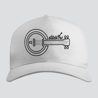 Nome do produto Boné Americano com Tela - Banjo Sim é Samba