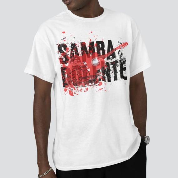 Camiseta Masculina Quality Samba Dolente