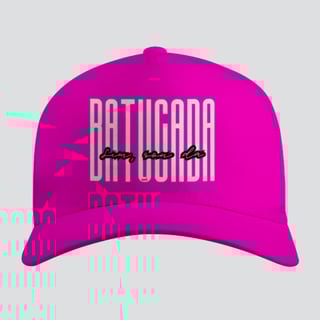 Nome do produto Boné Americano Com Tela - Sim Sou da Batucada