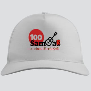 Nome do produto Boné Quality Sem Sambar a Vida é Triste - Sim, é Samba!