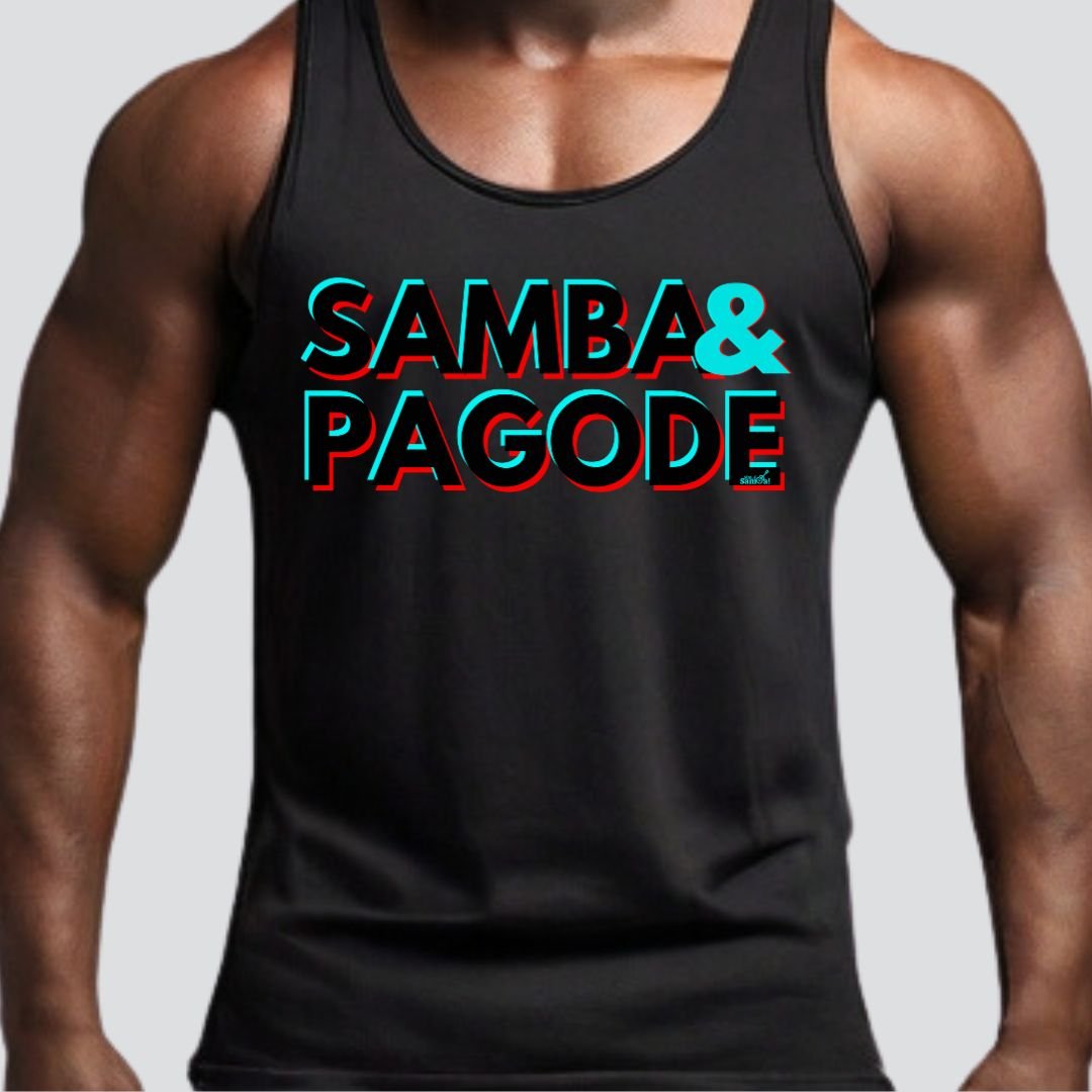 Nome do produto: Camiseta Regata Masculina - Samba e Pagode