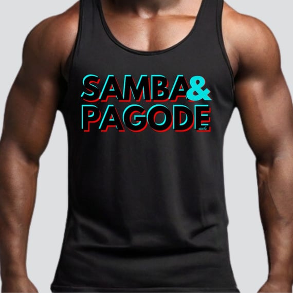 Camiseta Regata Masculina - Samba e Pagode