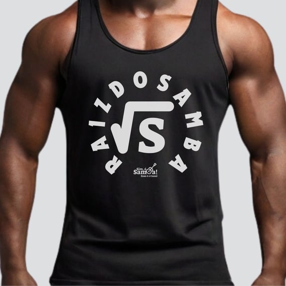 Camiseta Regata Masculina - Raiz do Samba