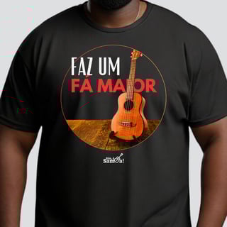 Nome do produto Camiseta Plus Size - Faz Um Fá Maior