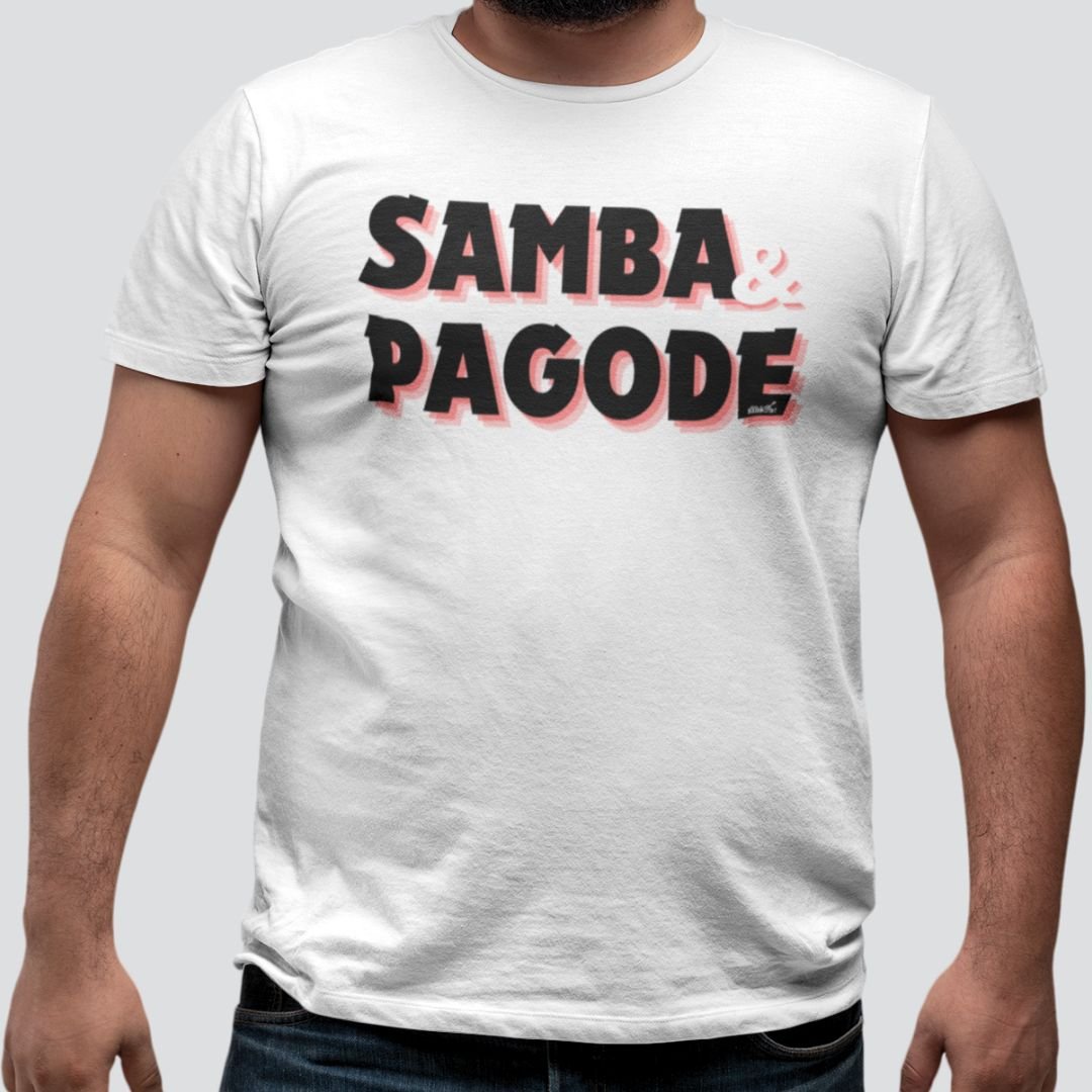 Nome do produto: Camiseta Plus Size - Samba e Pagode