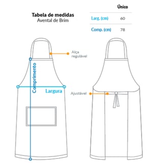 Nome do produto Avental Brim Para Churrasco - Sim é Samba Cerveja e Churrasco