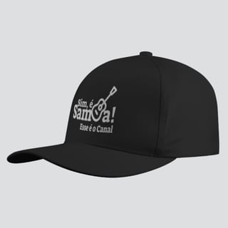 Nome do produto Boné Quality Sim, é Samba! - Esse é o Canal
