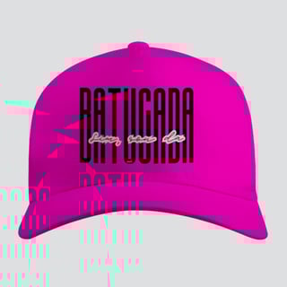 Nome do produto Boné Americano com Tela - Sim Sou da Batucada