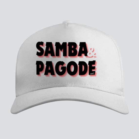 Boné Americano com Tela - Samba e Pagode