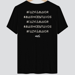Nome do produto Camiseta Prime Masculina - Faz um Fá Maior - Mais 10 Centavos