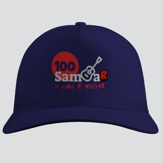 Nome do produto Boné Quality Sem Sambar a Vida é triste - Sim, é Samba!