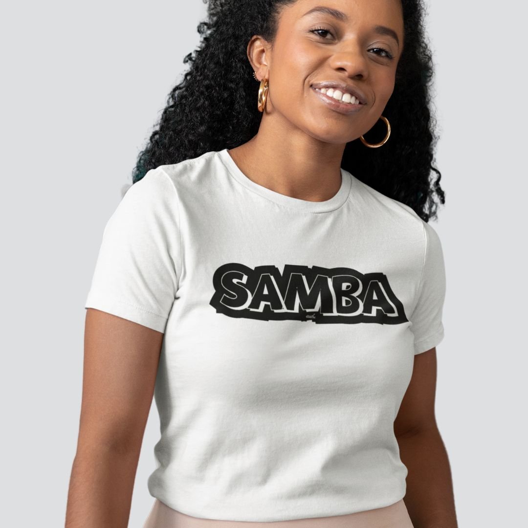 Nome do produto: Camiseta Baby Long Quality Feminina - Samba