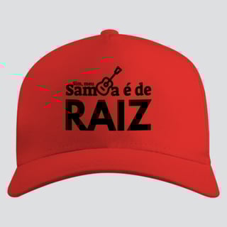 Nome do produto Boné Americano Com Tela - Sim Meu Samba é de Raiz