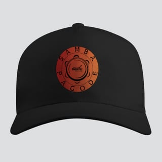 Nome do produto Boné Americano com Tela - Samba e Pagode