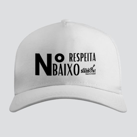 Boné Americano Com Tela - Respeita Número Baixo