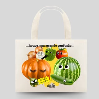 Nome do produto Sacola Eco Bag Grande - Na Feirinha da Pavuna