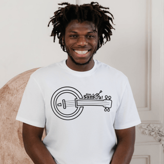 Nome do produto Camiseta Clássica Masculina - Banjo Sim é Samba