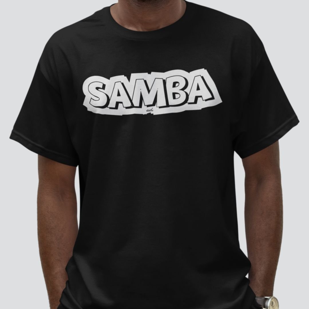 Nome do produto: Camiseta Quality Masculina - Samba Estampado