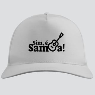 Nome do produto Boné Quality Sim, é Samba!