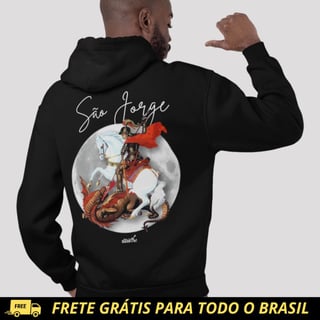Jaqueta de Moletom PRIME com Zíper - São Jorge