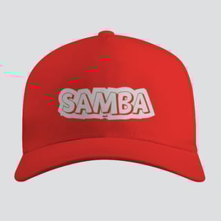 Nome do produto Boné Americano com Tela - Estampado Samba