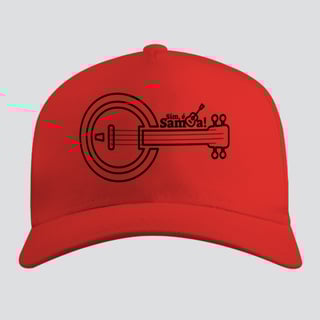 Nome do produto Boné Americano com Tela - Banjo Sim é Samba