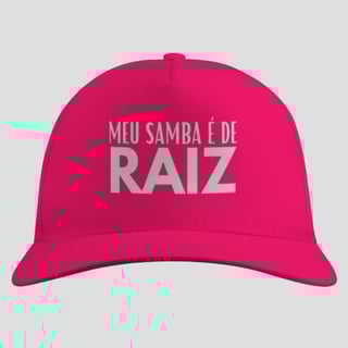 Nome do produto Boné Quality Meu Samba é de Raiz