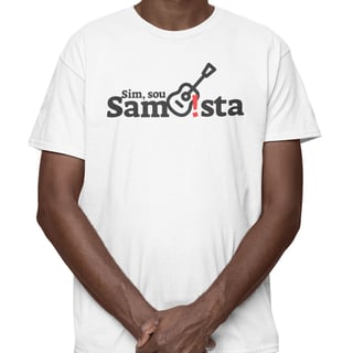 Camiseta Quality Masculina - Sim Sou Sambista