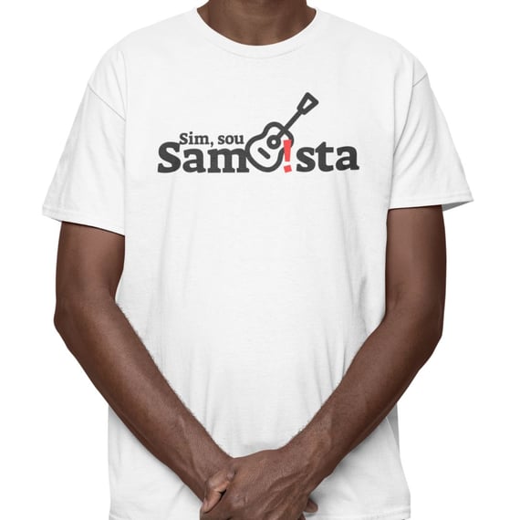 Camiseta Quality Masculina - Sim Sou Sambista
