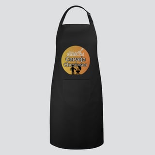 Nome do produto Avental Brim Para Churrasco - Sim é Samba Cerveja e Churrasco