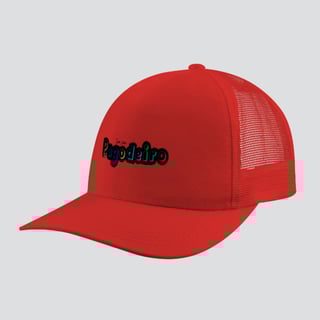 Nome do produto Boné Americano com Tela - Sim Sou Pagodeiro