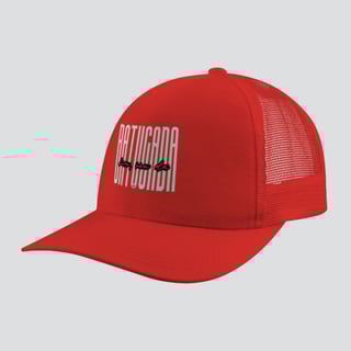 Nome do produto Boné Americano Com Tela - Sim Sou da Batucada