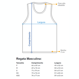 Nome do produto Camiseta Regata Masculina - O Ronco da Cuíca